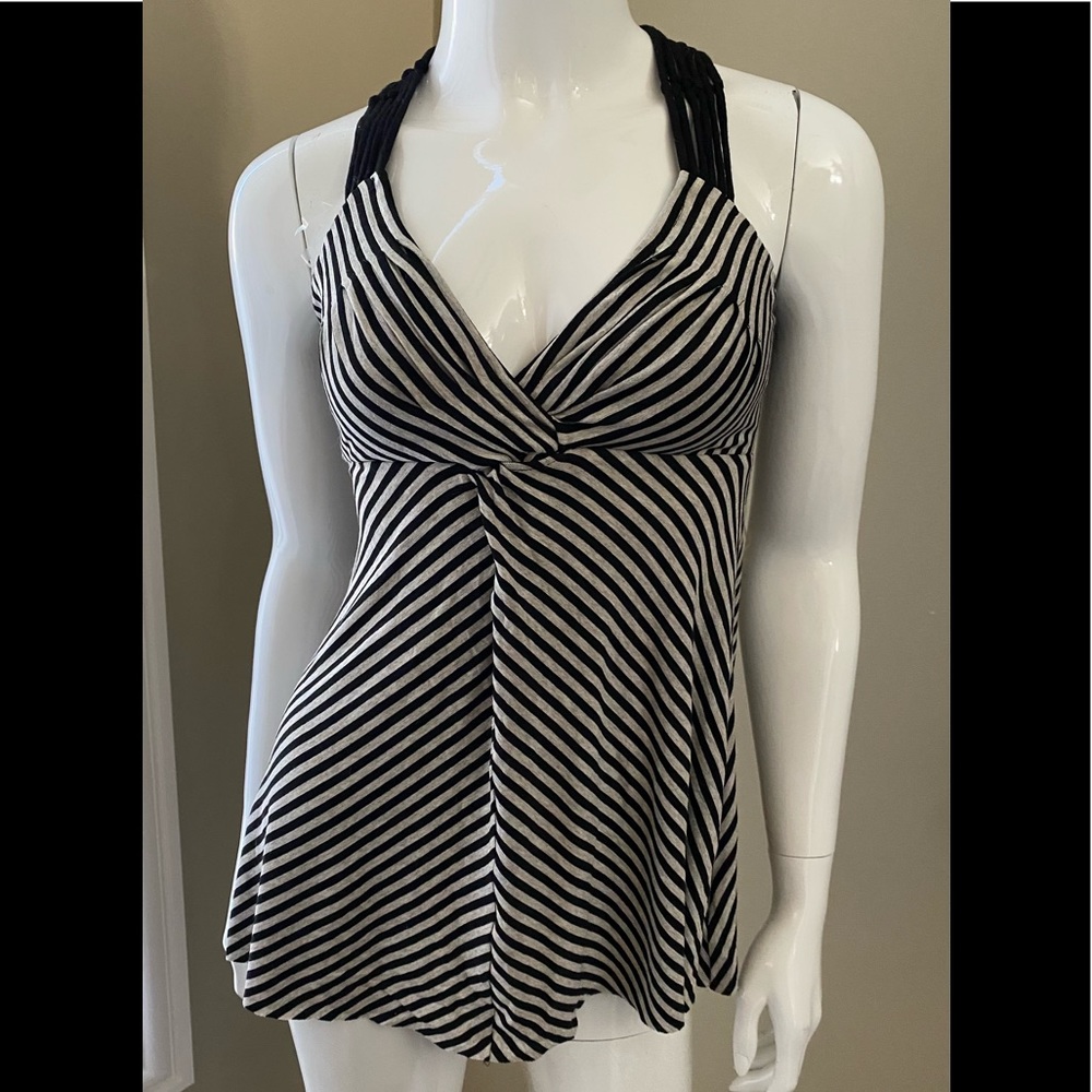 Bailey 44 racer back striped tank